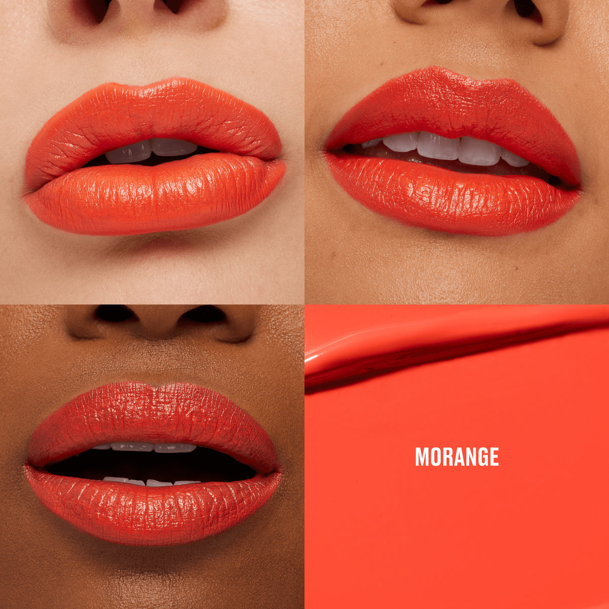 M·A·Cximal Sleek Satin Lipstick, 3.5 g, Morange, Model, multiple
