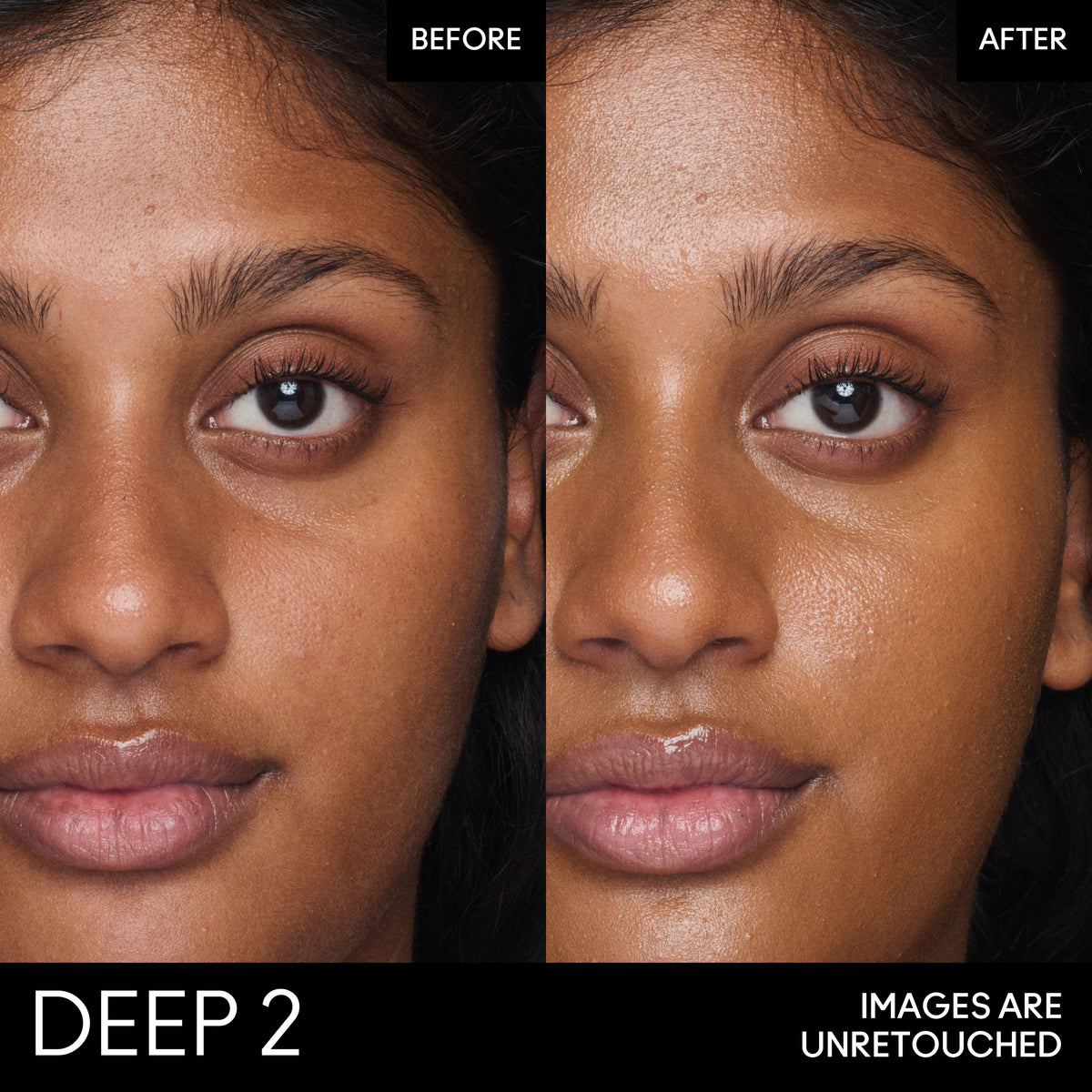 Strobe Dewy Skin Tint, 30.0 ml, Deep 2, Model, deep