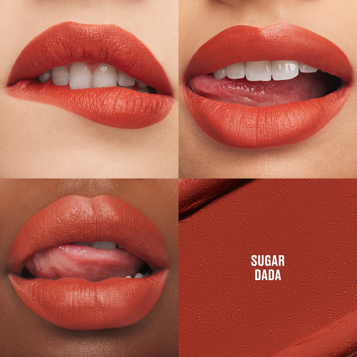 M·A·Cximal Silky Matte Lipstick, 3.5 g, Sugar Dada, Model, multiple