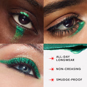 Dazzleshadow Liquid Eye Shadow, 4.0 ml, Telepathic Teal, Alt