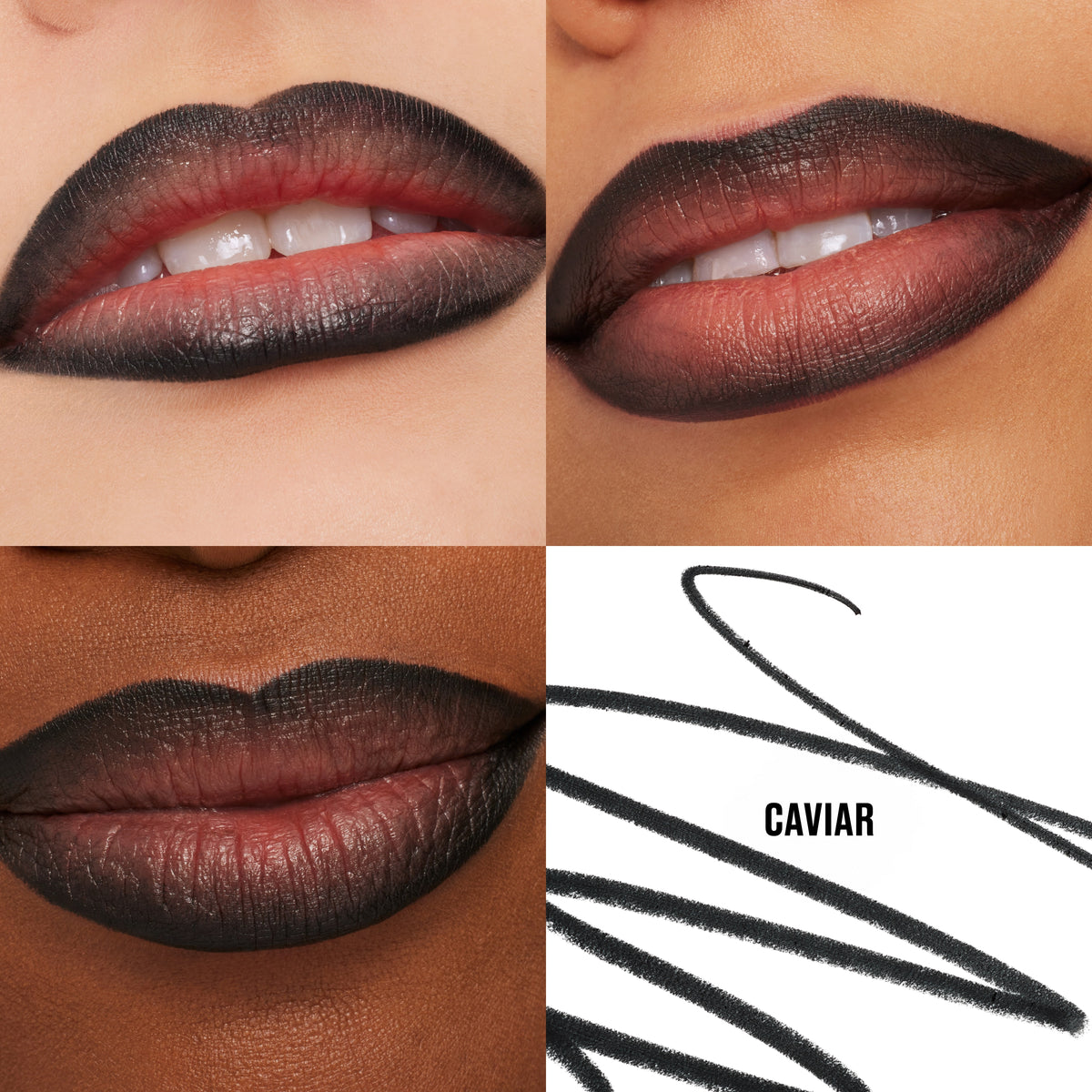 Lip Pencil, 1.45 g, Caviar, Model, multiple