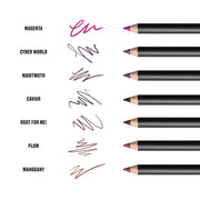 Lip Pencil, 1.45 g, Caviar, Smoosh