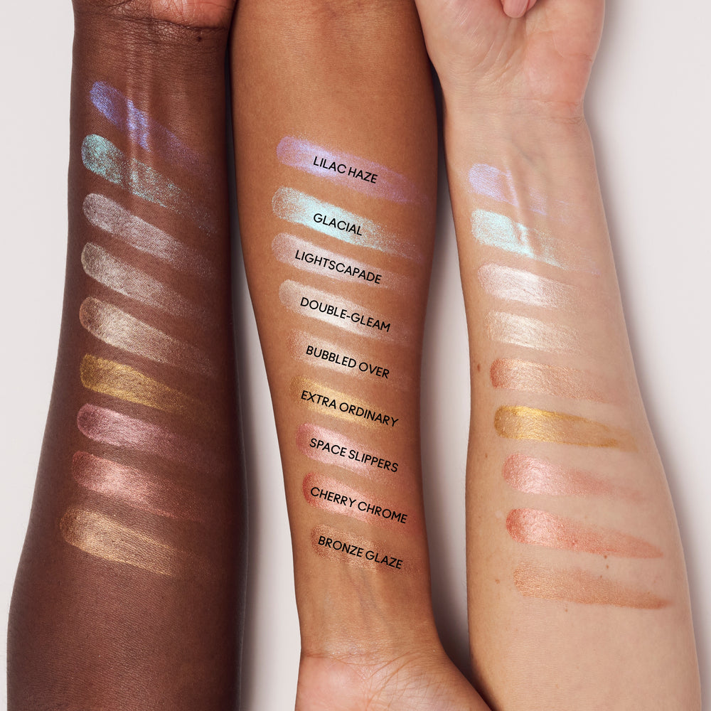 Skinfinish Lightstruck Liquid Highlighter, 15.0 ml, Bronze Glaze, Model