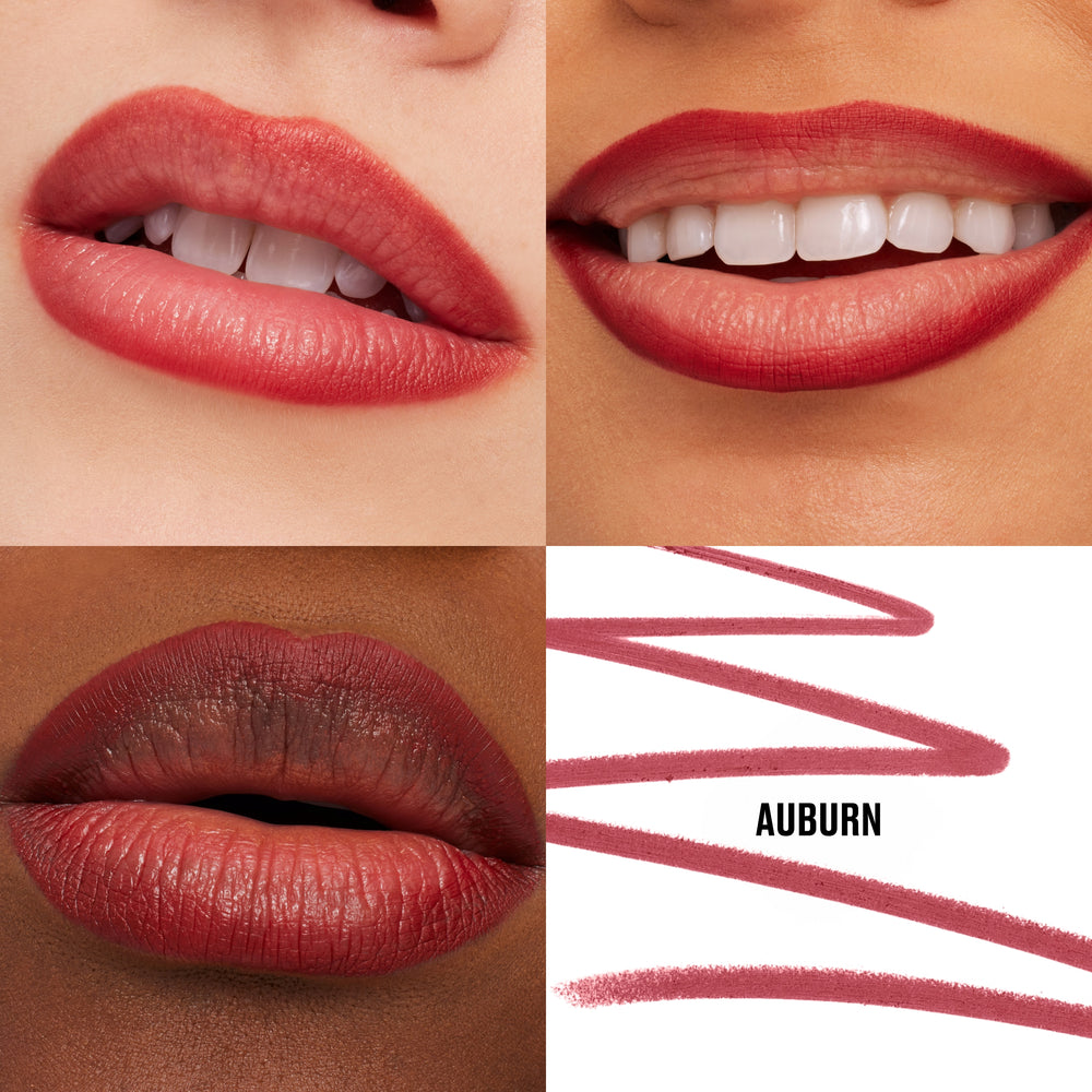 Lip Pencil, 1.45 g, Auburn, Model, multiple