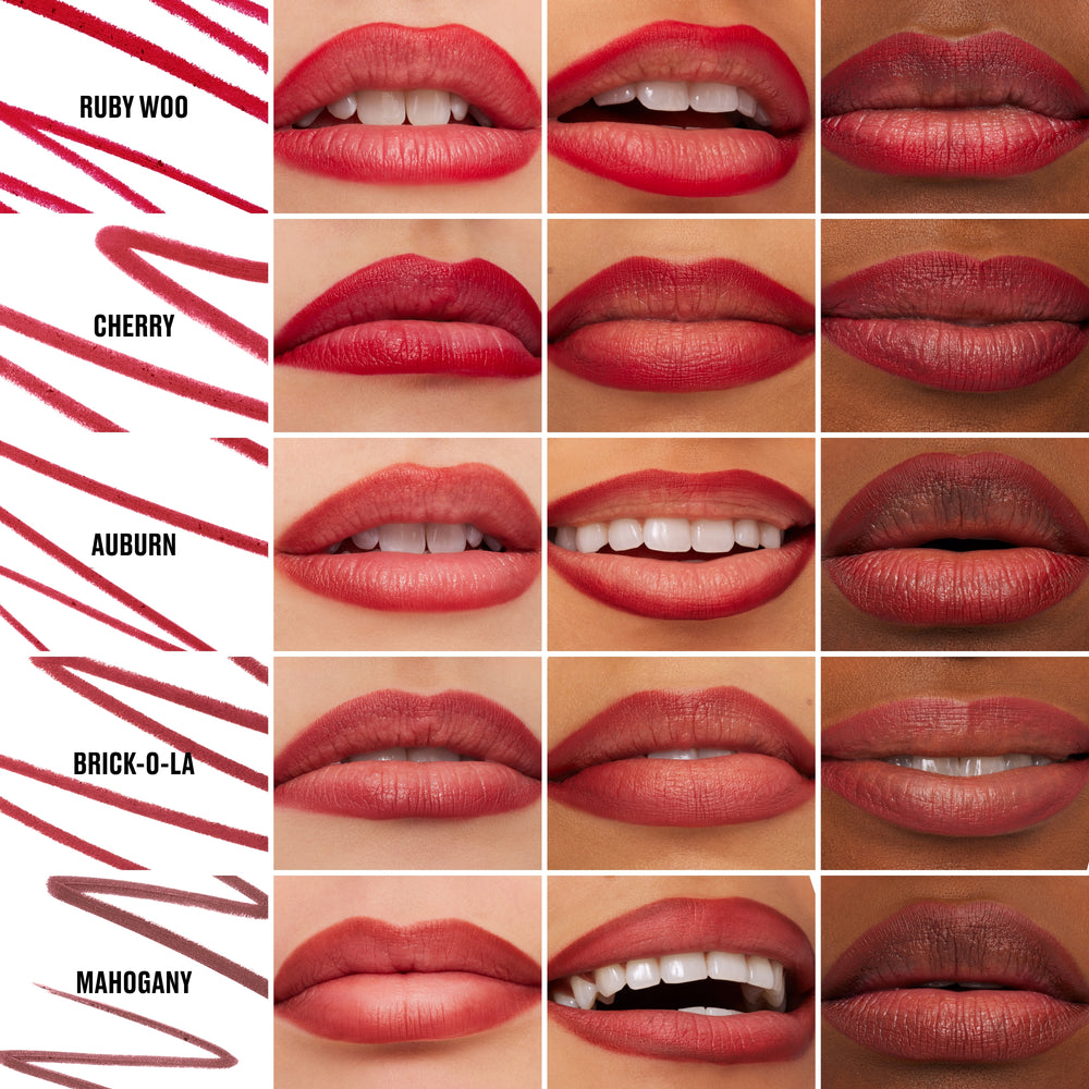 Lip Pencil, 1.45 g, Auburn, Model, multiple