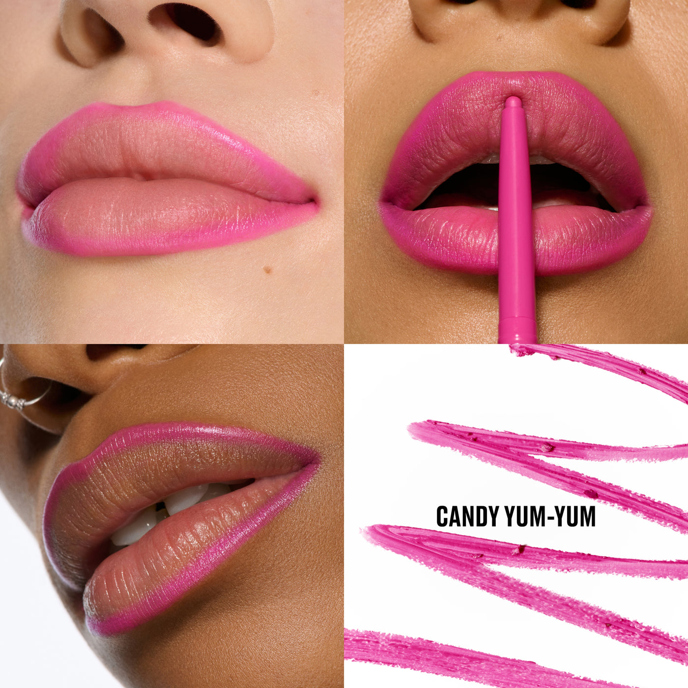 Lipglazer Glossy Liner, 0.25 g, Candy Yum Yum, Model