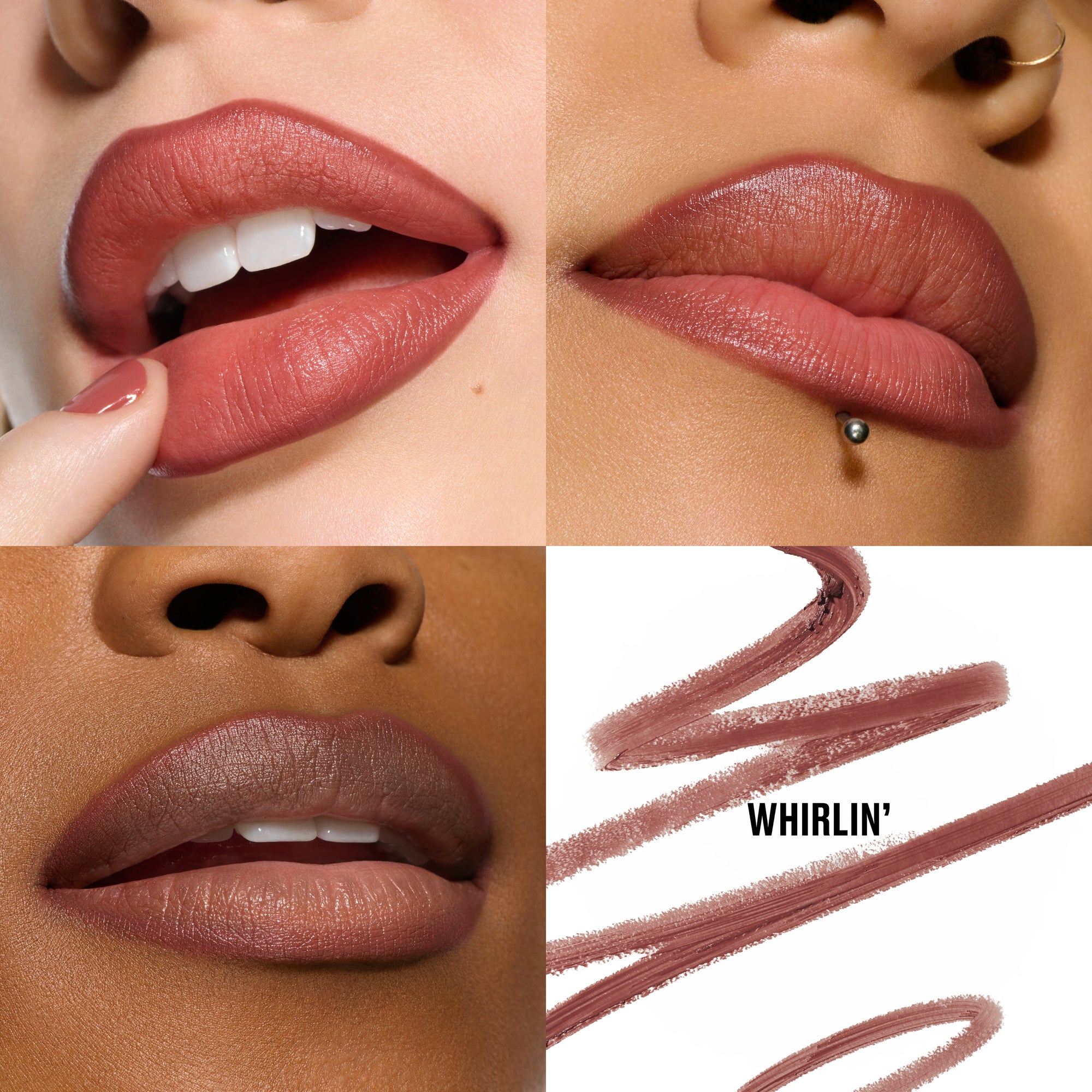 Lipglazer Glossy Liner, 0.25 g, Whirlin', Model