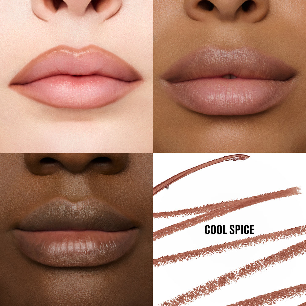 Lipglazer Glossy Liner, 0.25 g, Cool Spice, Model