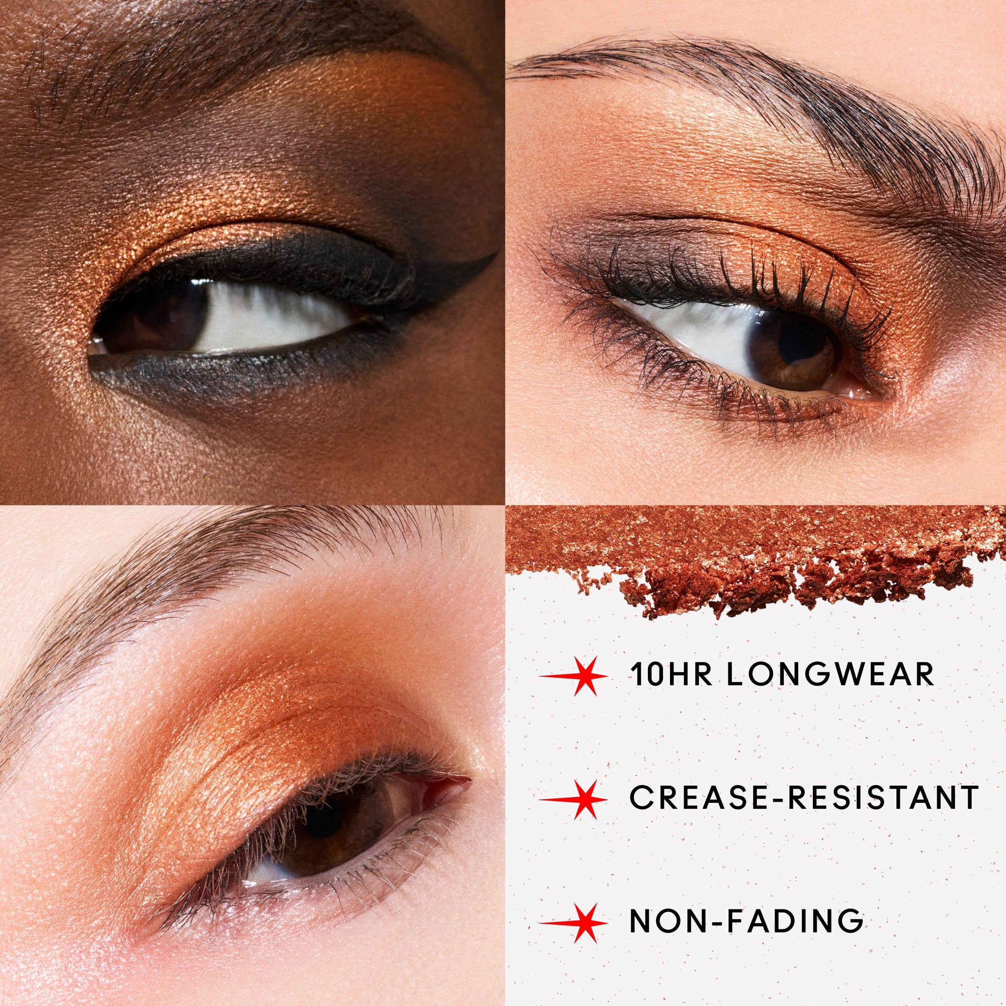 Metallic Single Eye Shadow Compact, 1.0 g, Couture Copper, Alt