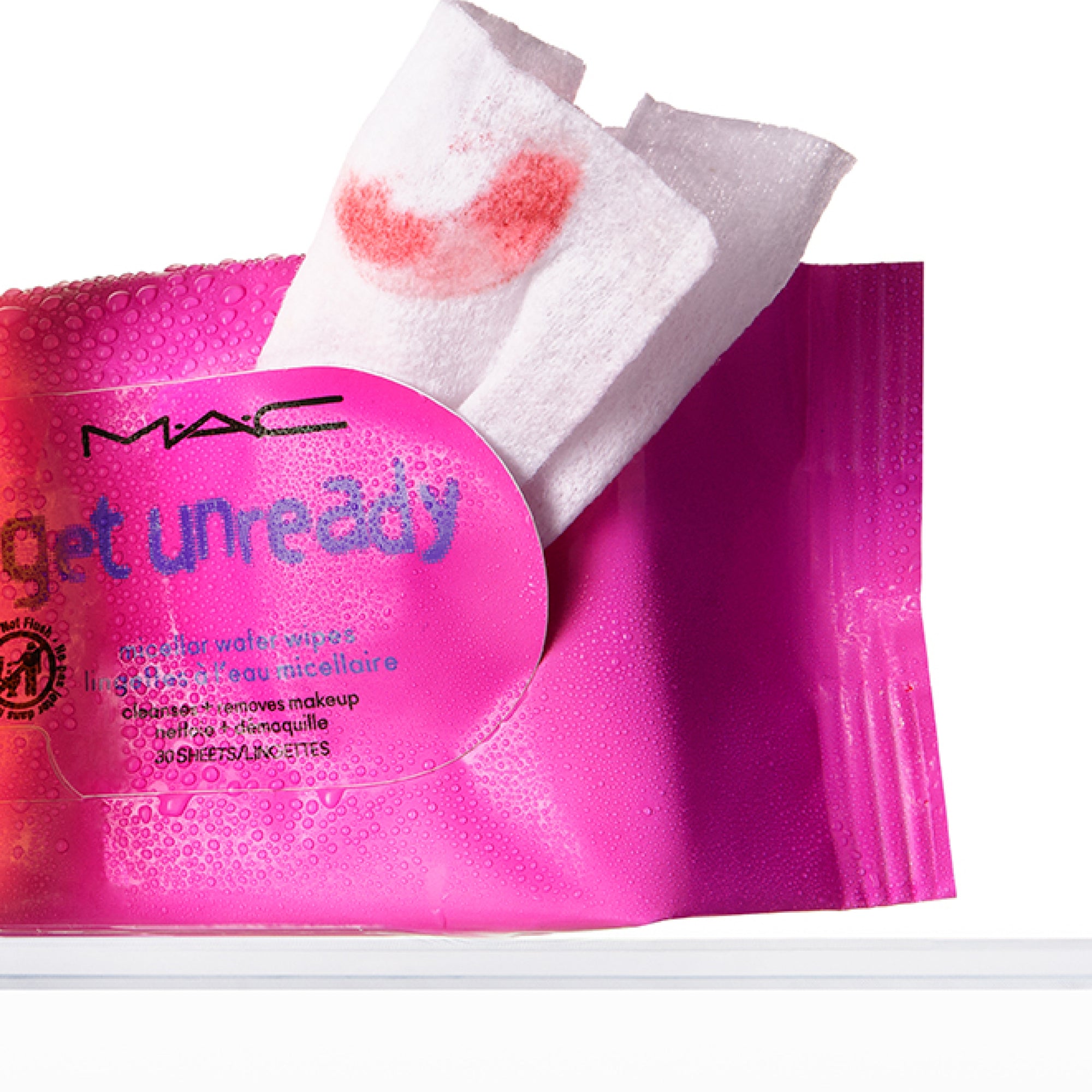 Get Unready Micellar Water Wipes, 10.0 ml, Alt