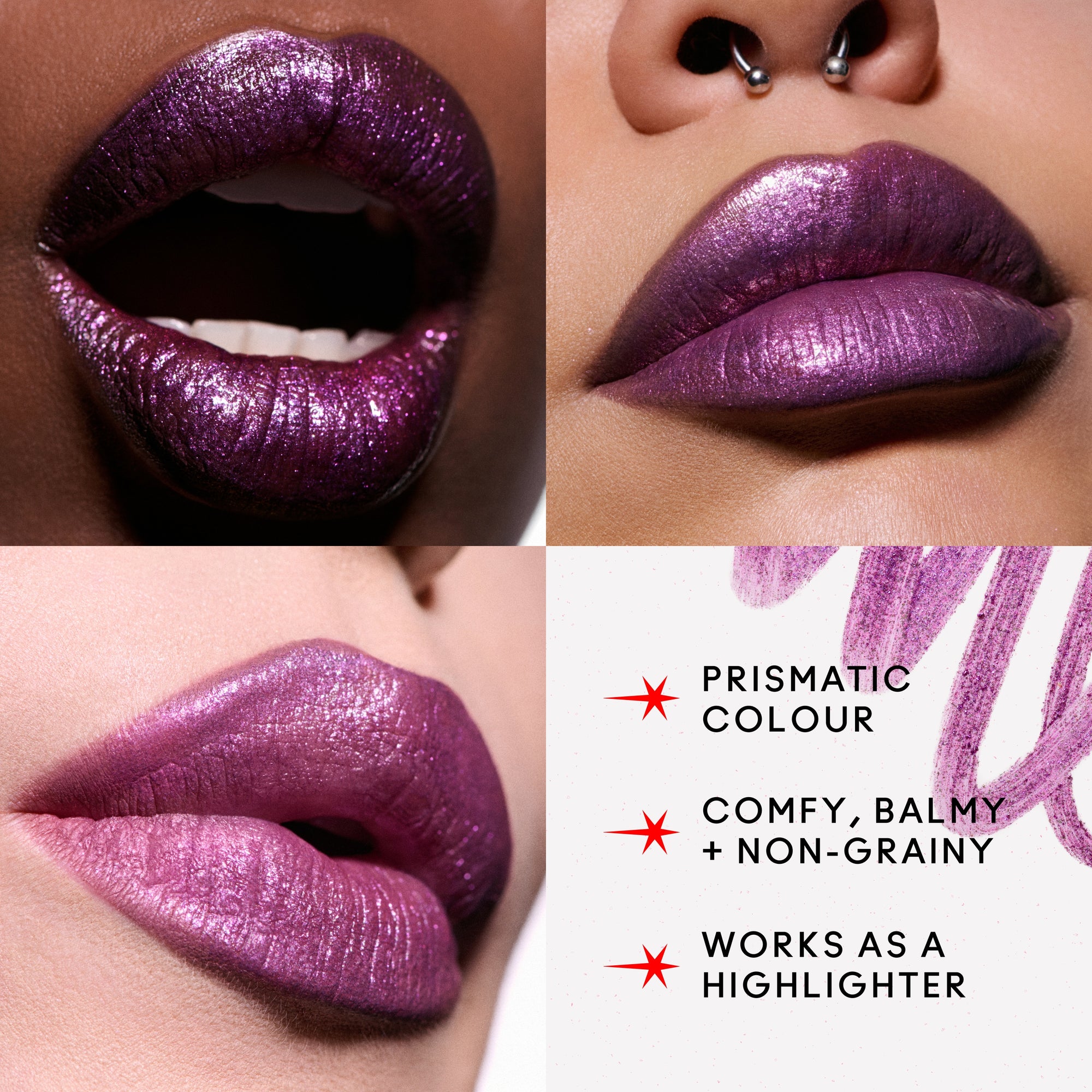 Dazzlelips Crayon, 1.5 g, Lunar Violet, Alt