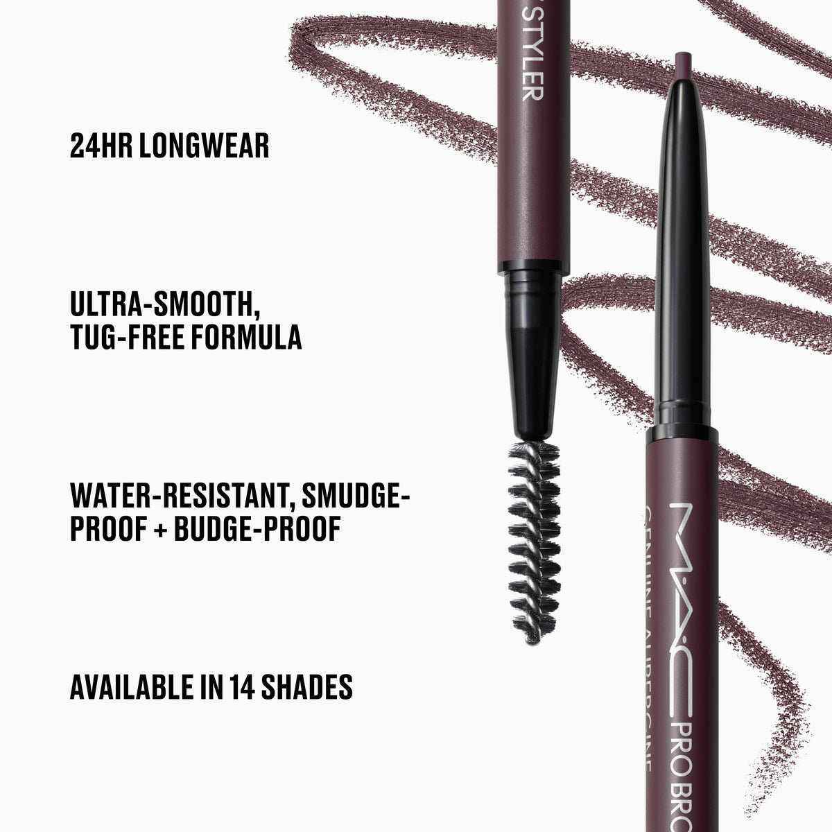 MAC Pro Brow Styler Fill & Shade Brow Pencil, 0.08 g, Strut, Alt