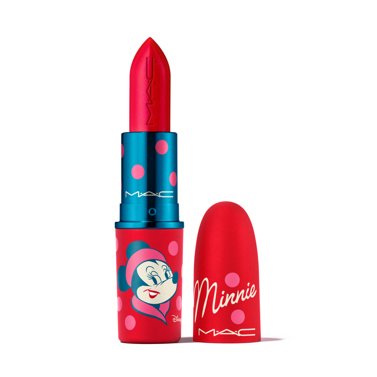 Lustreglass Sheer-Shine Lipstick / M·A·C X Disney Minnie & Daisy, 3.0 g, Minnie Woo, Product Shot
