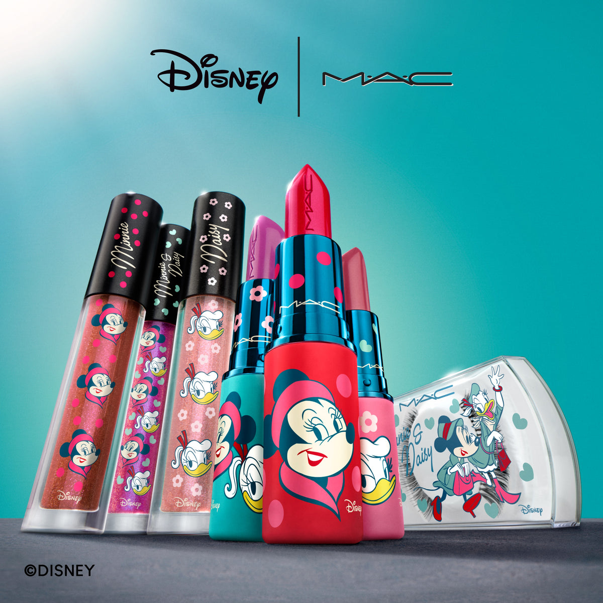 Lustreglass Sheer-Shine Lipstick / M·A·C X Disney Minnie & Daisy, 3.0 g, Gal Pals, Alt
