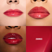 Lustreglass Stainglass Lip Tint, 3.0 ml, Zoomies, Model, multiple
