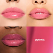 Lustreglass Stainglass Lip Tint, 3.0 ml, Sneaky Pink, Model, multiple