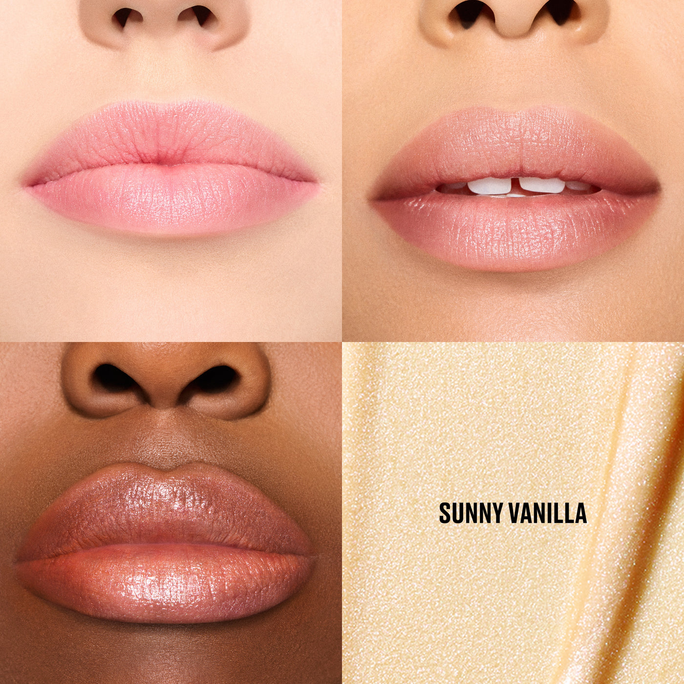 Lustreglass Sheer-Shine Lipstick, 3.5 g, Sunny Vanilla, Model, multiple
