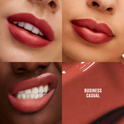 Lustreglass Sheer-Shine Lipstick, 3.5 g, Business Casual, Model, multiple