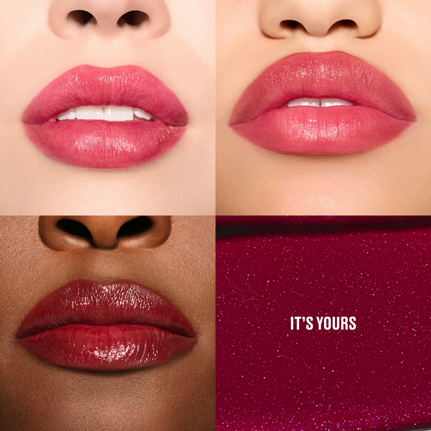 Lustreglass Sheer-Shine Lipstick, 3.5 g, It's Yours, Model, multiple