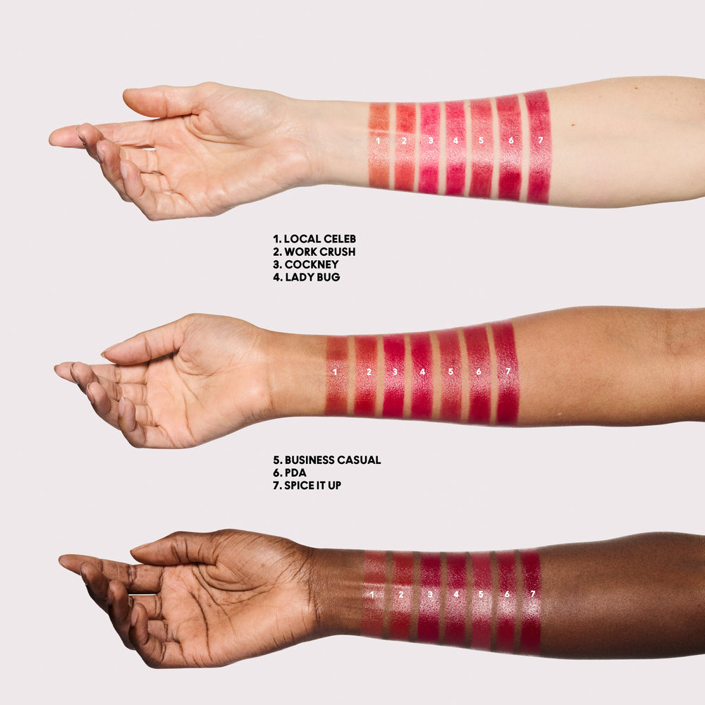 Lustreglass Sheer-Shine Lipstick, 3.5 g, Cockney, Model