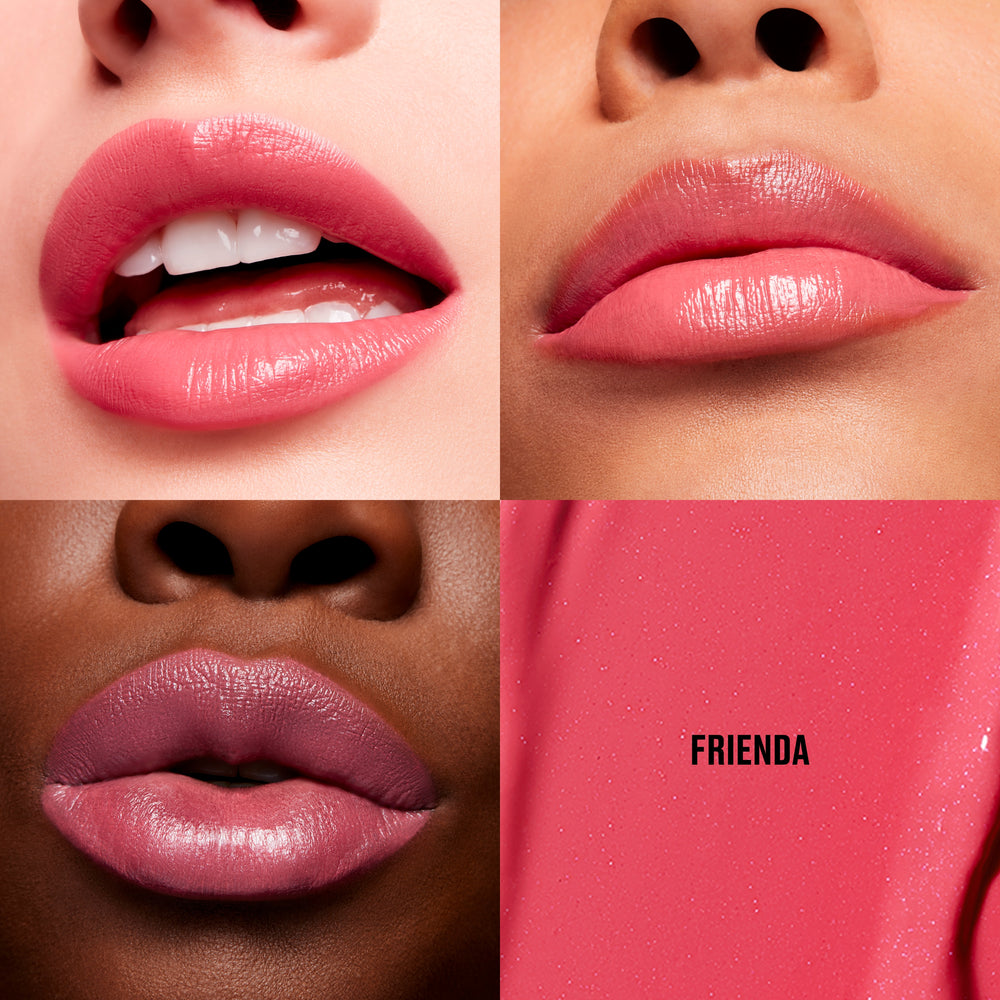 Lustreglass Sheer-Shine Lipstick, 3.5 g, Frienda, Model, multiple