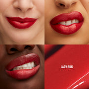 Lustreglass Sheer-Shine Lipstick, 3.5 g, Lady Bug, Model, multiple