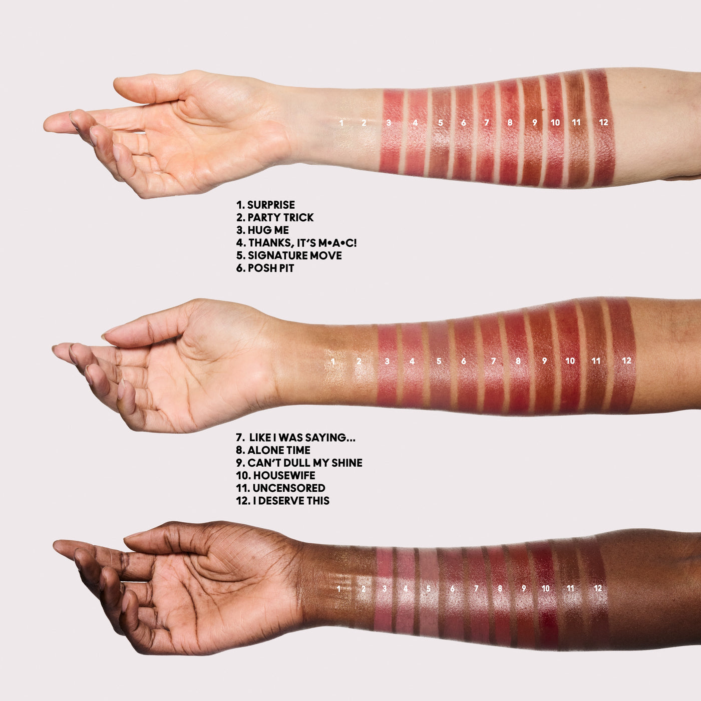 Lustreglass Sheer-Shine Lipstick, 3.5 g, Housewife, Model