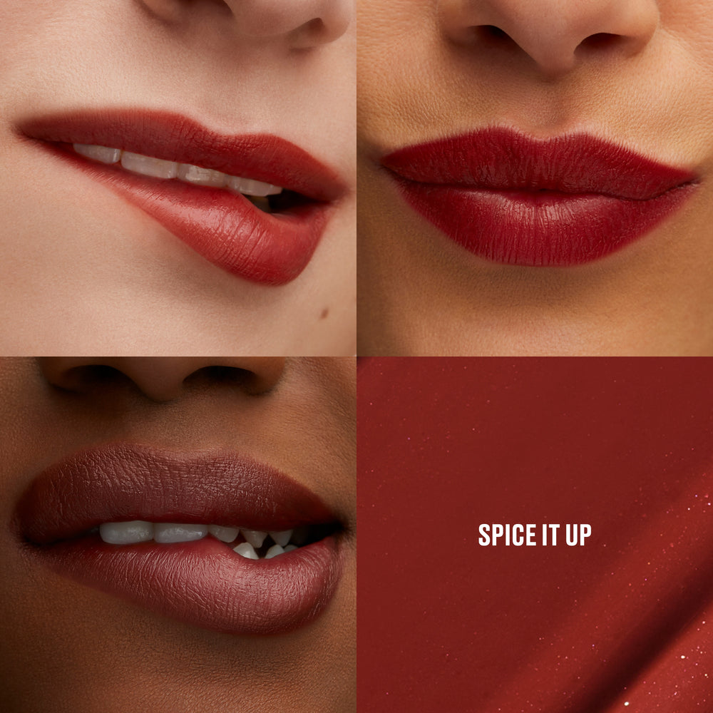 Lustreglass Sheer-Shine Lipstick, 3.5 g, Spice It Up, Model, multiple