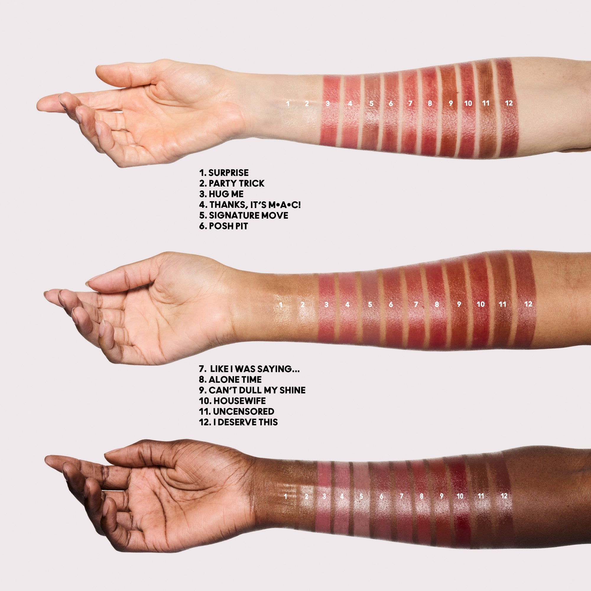 Lustreglass Sheer-Shine Lipstick, 3.5 g, Thanks, It's MAC, Model