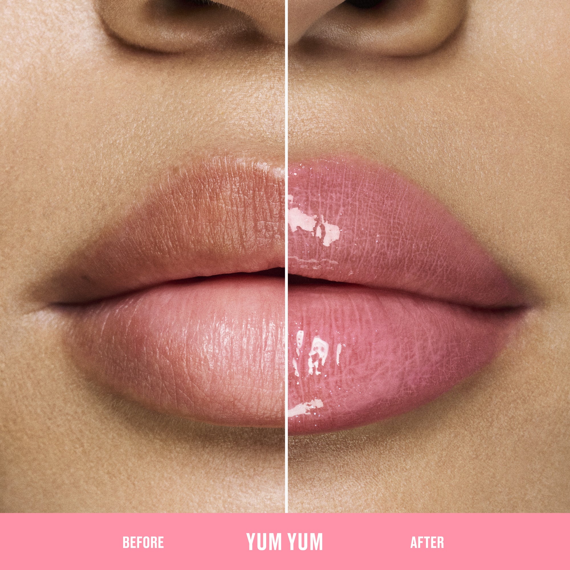 Lipglass Cushion High-Pigment Lip Oil, 5.0 ml, Yum Yum, Model