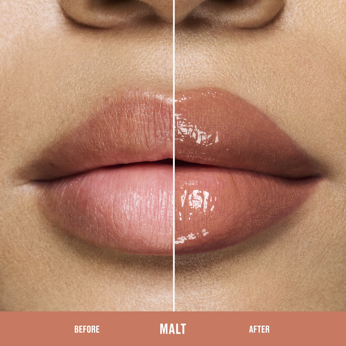 Lipglass Cushion High-Pigment Lip Oil, 5.0 ml, Malt, Model