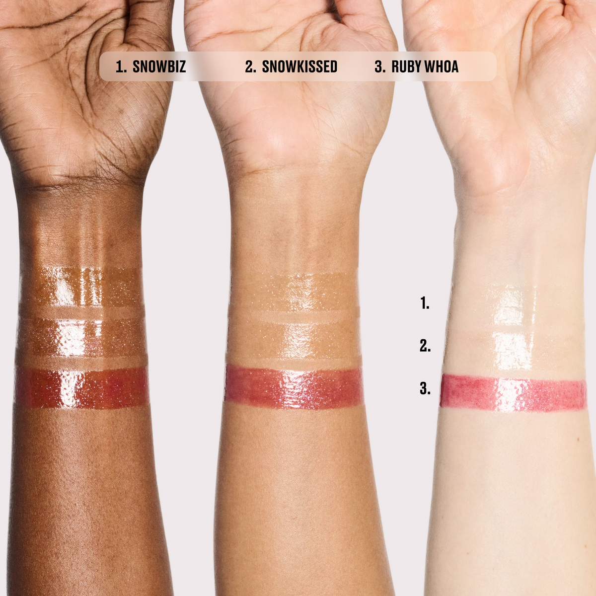 Lipglass Air Non-Sticky Gloss / Holiday, 5.0 ml, Snowkissed, Model