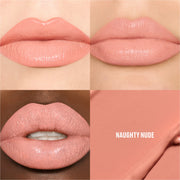 M·A·Cximal Sleek Satin Lipstick / Holiday, 3.5 g, Naughty Nude, Model, multiple