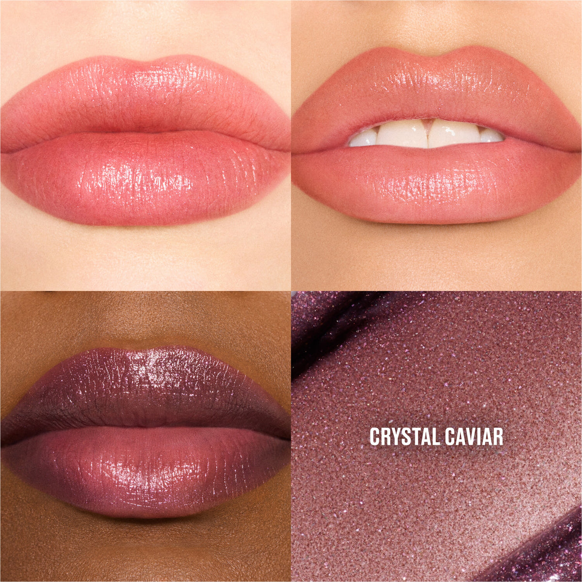 Fizzy Feels Lip Balm / Holiday, 3.0 g, Crystal Caviar, Model, multiple