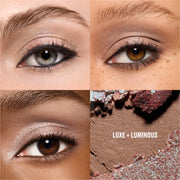 Smoke + Ice Eye Shadow Duo, 2.0 g, Luxe + Luminous, Model, multiple