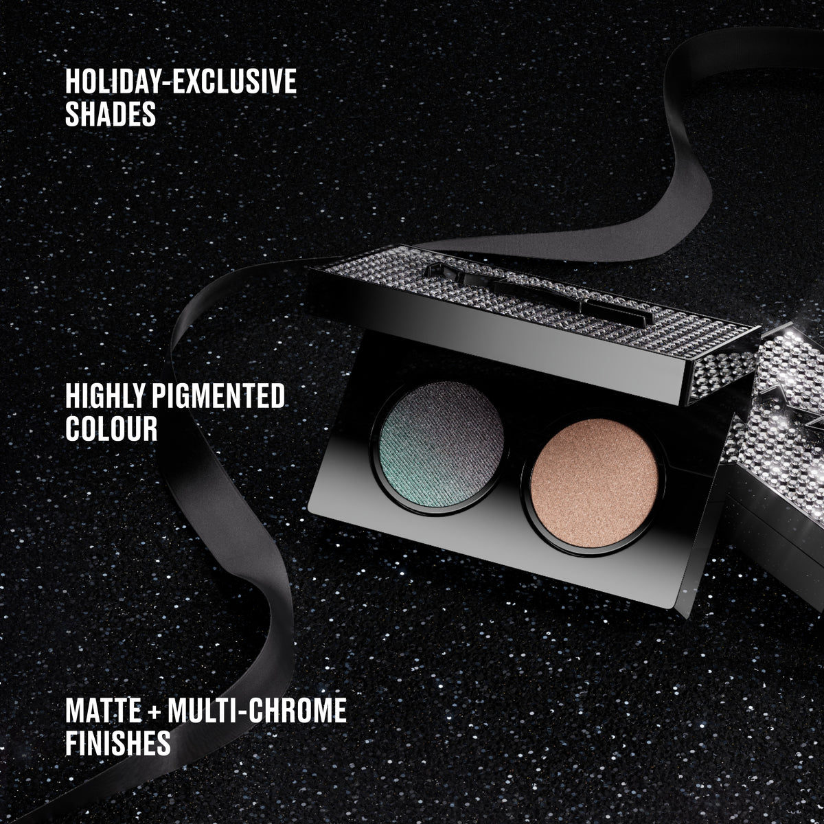 Smoke + Ice Eye Shadow Duo, 2.0 g, Midnight + Magic, Alt