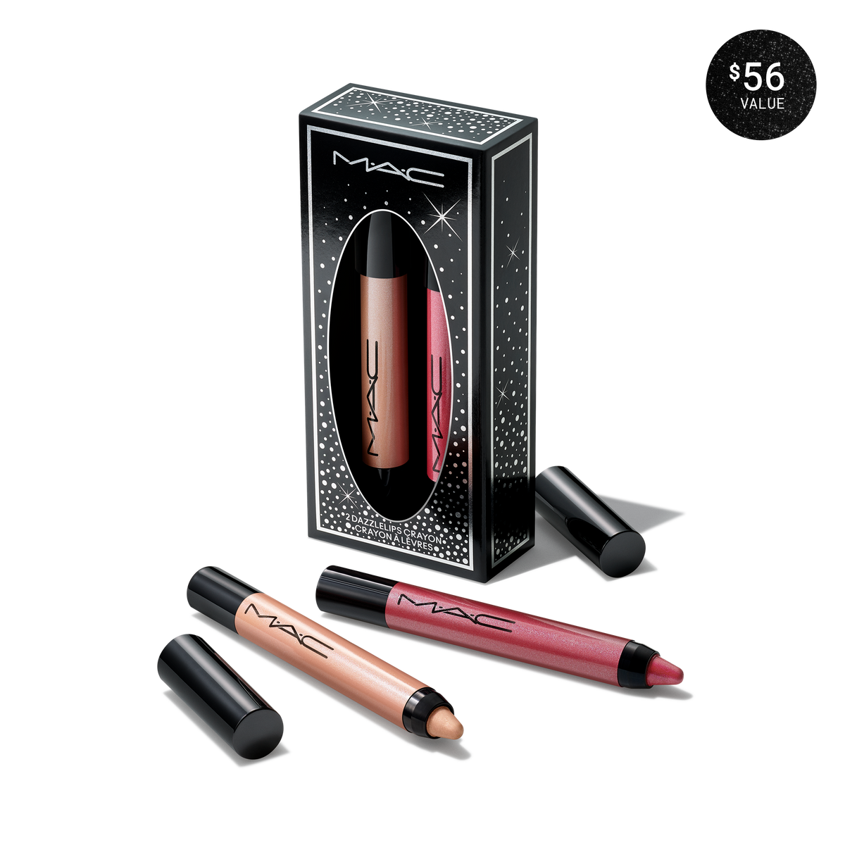Decadent Dazzlelips Crayon Duo, Product Shot