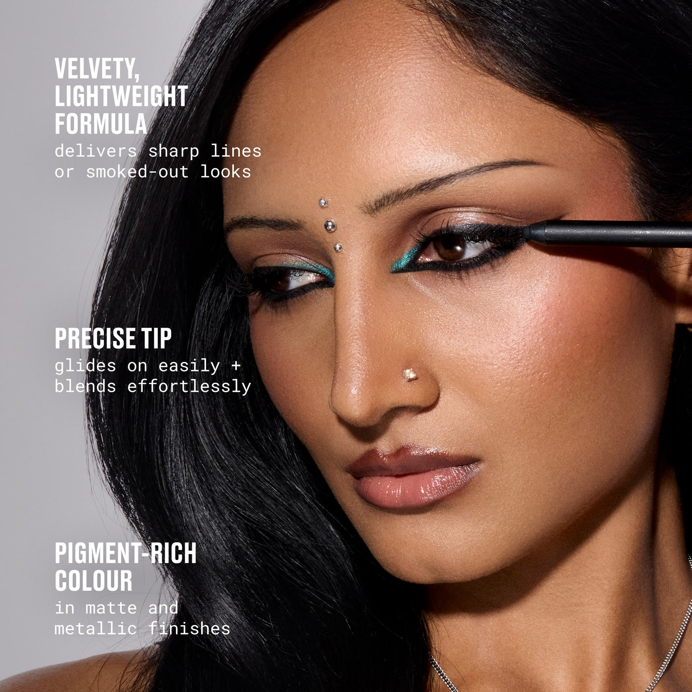 Kajal Excess Longwear Smoky Eye Liner, 1.2 g, Prunella Prince