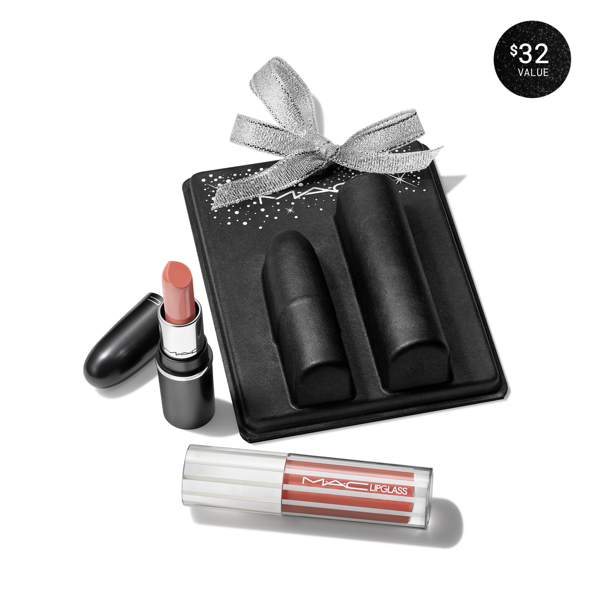 Mini M·A·C Nudes Lip Combo, Product Shot