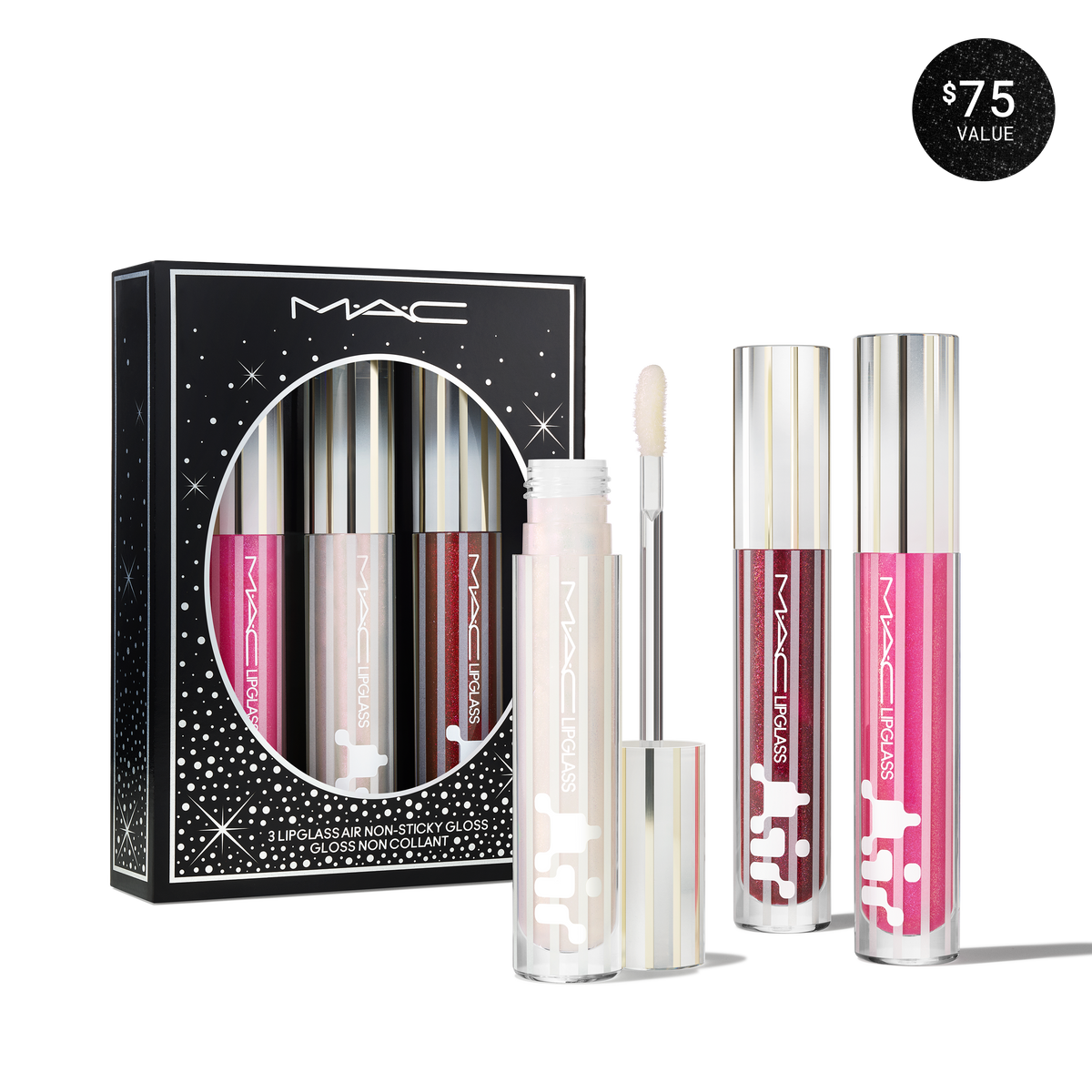 MAC リップグラス セット Festive Affair Lipglass Air Lip Holiday Gift Set | MAC Cosmetics