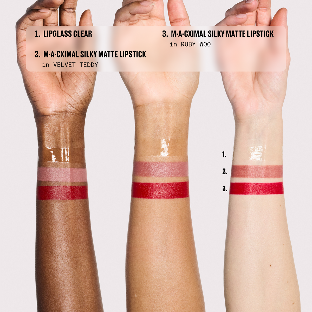 Living Legends Lip Trio, Model