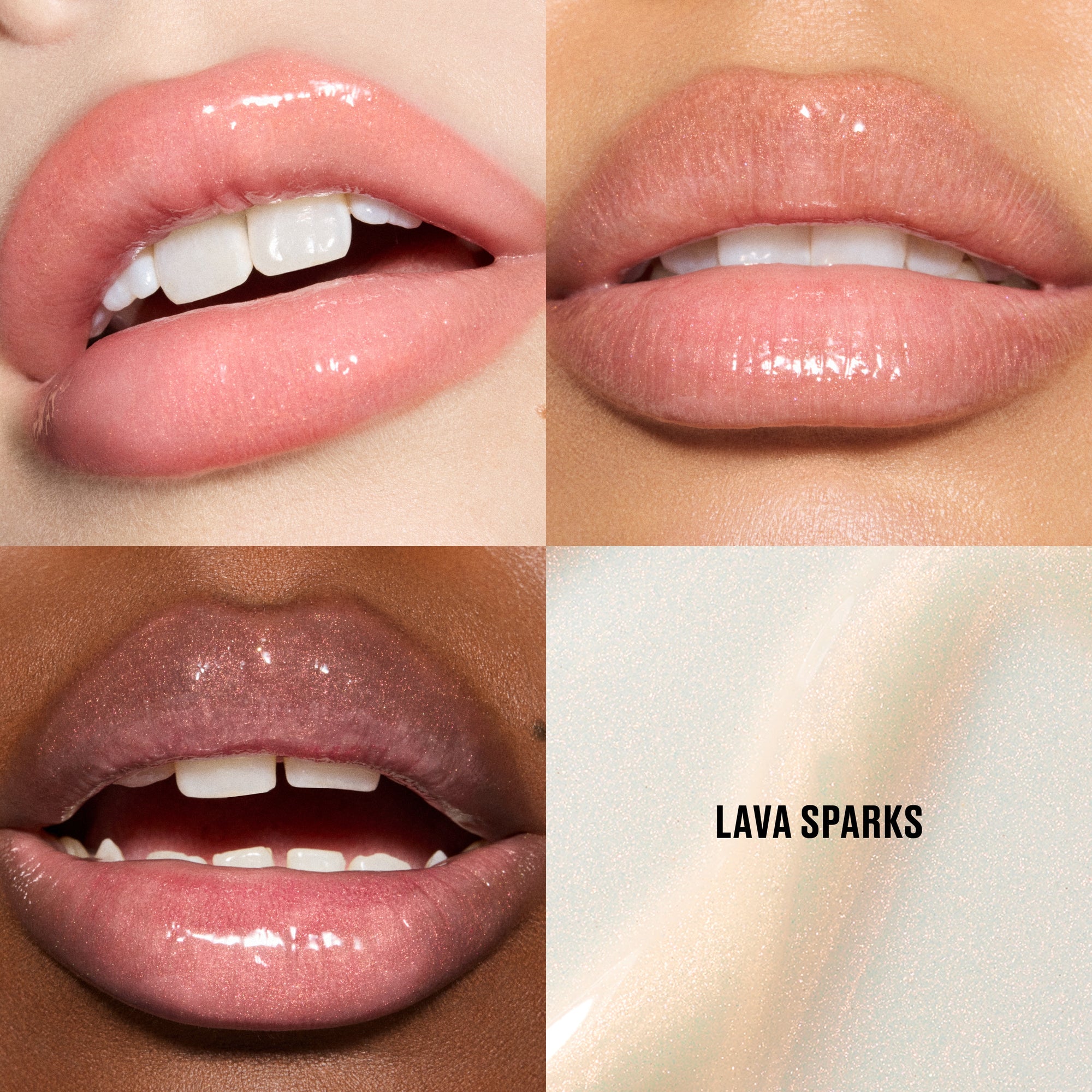 Squirt Plumping Gloss Stick, 2.3 g, Lava Sparks, Model, multiple