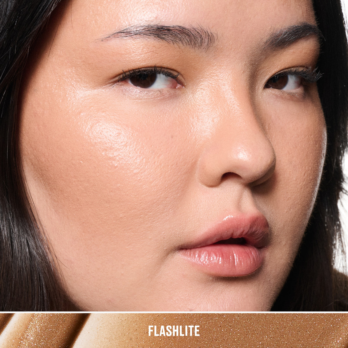 Strobe Beam Liquid Bronzelighter, 4.3 ml, Flashlite, Model, light