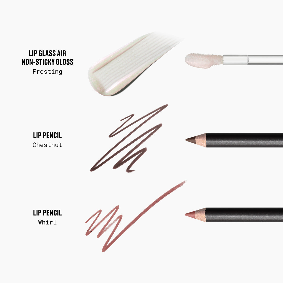 Line + Shine Lip Trio, Smoosh