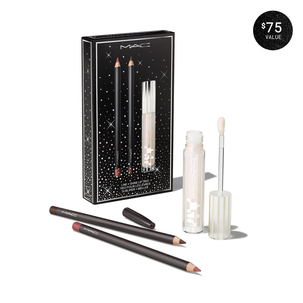 Line + Shine Lip Trio, Product Shot