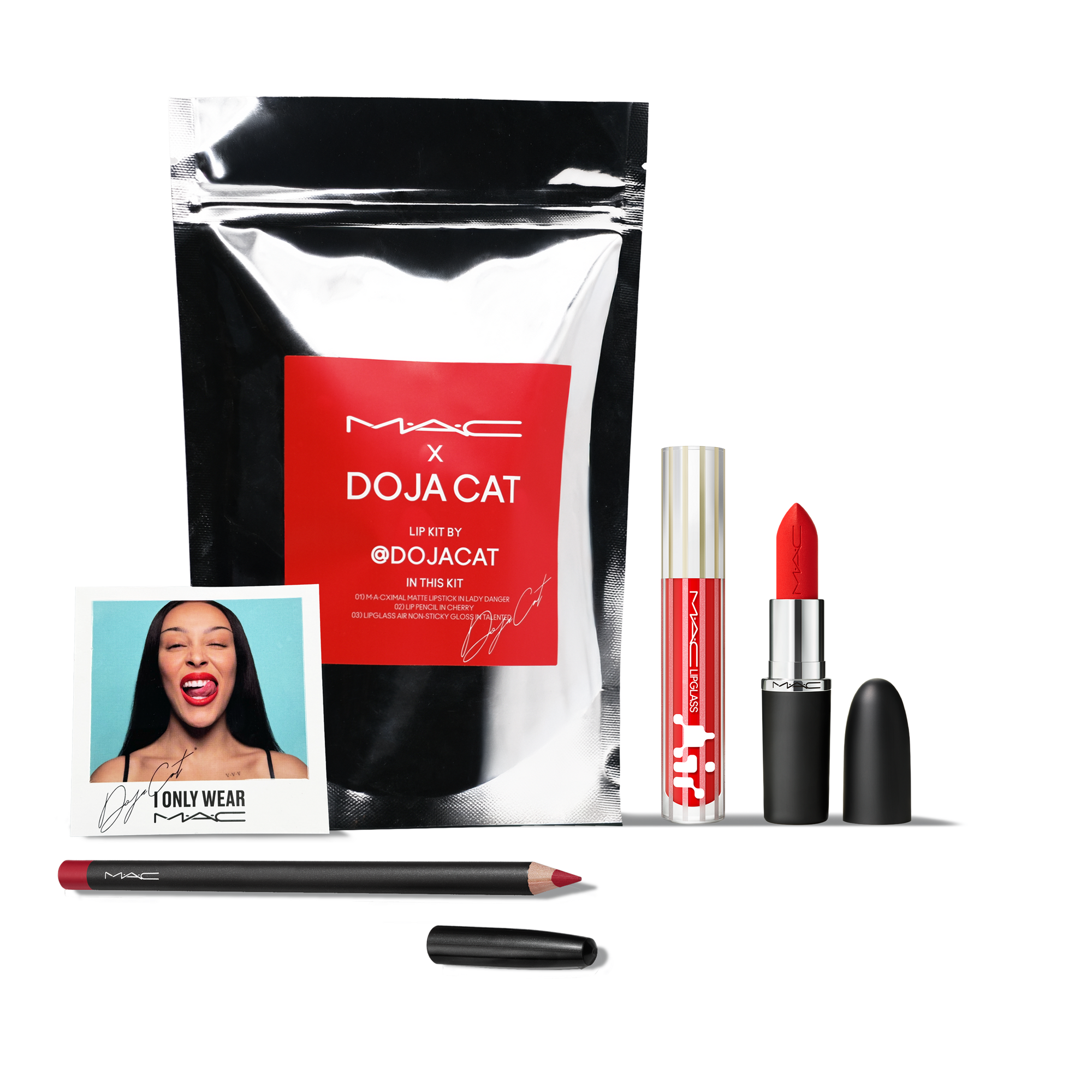 Doja Cat Lip Kit, Product Shot