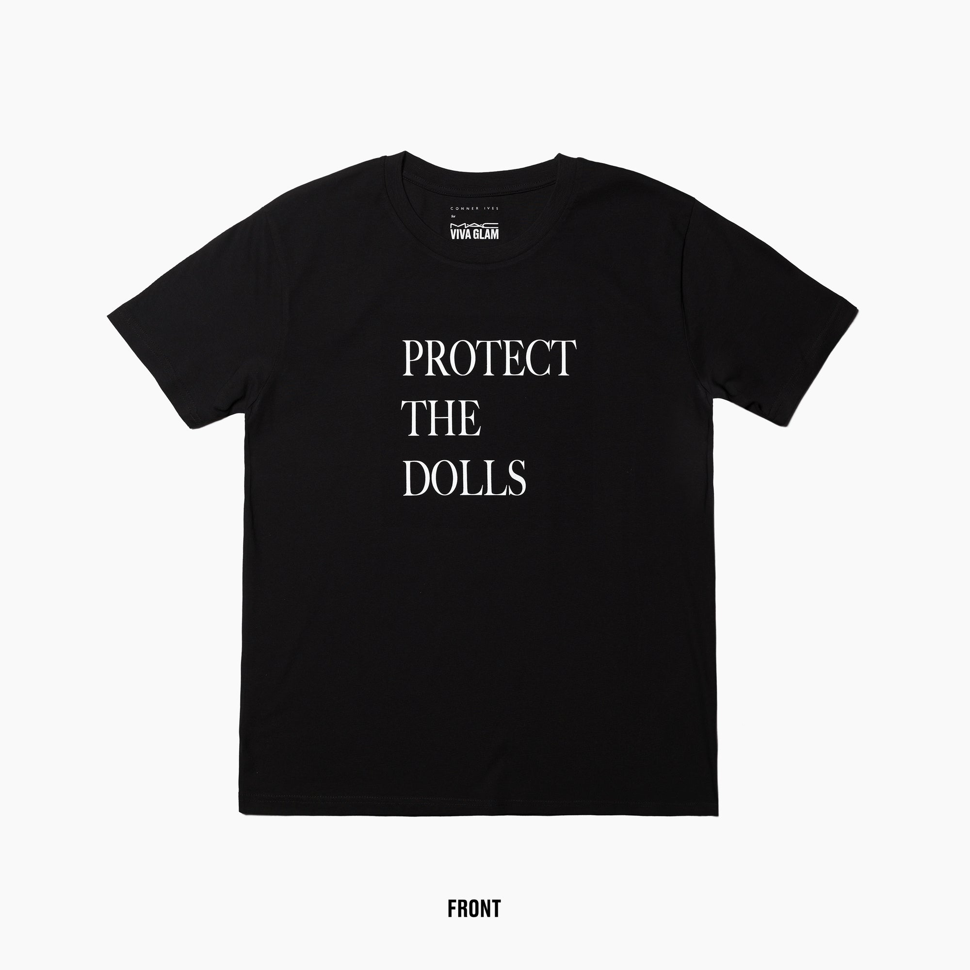 M·A·C VIVA GLAM x Conner Ives “Protect the Dolls” Shirt, XS, Product Shot