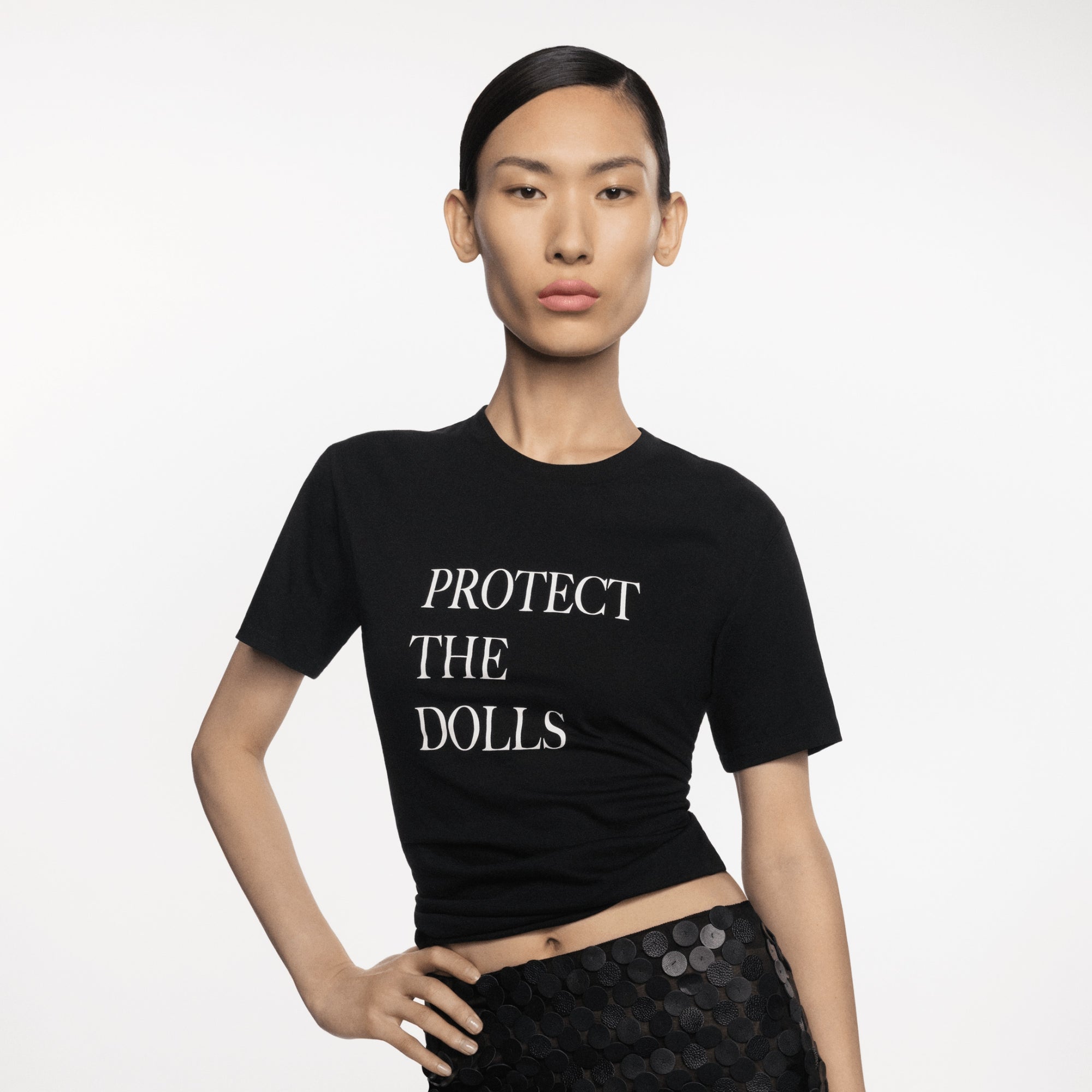 M·A·C VIVA GLAM x Conner Ives “Protect the Dolls” Shirt, XS