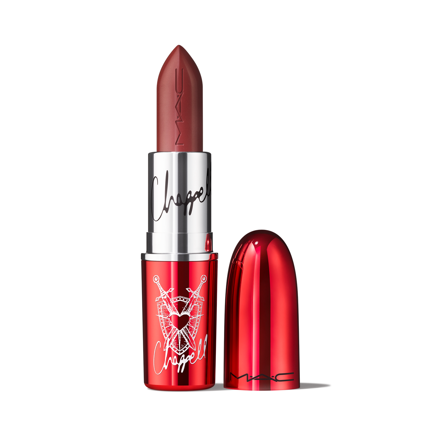 VIVA GLAM x Chappell Roan Lustreglass Sheer-Shine Lipstick, 3.5 g, Roan of Arc, Product Shot
