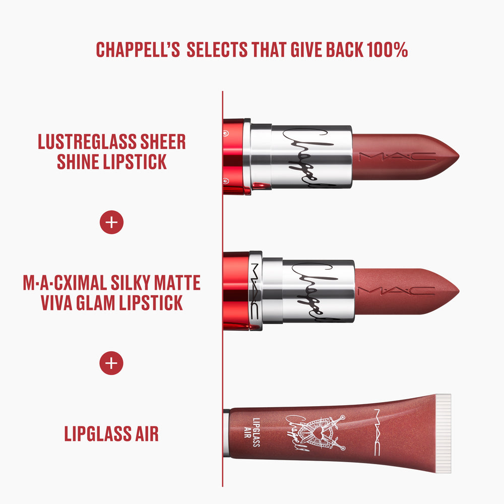 VIVA GLAM x Chappell Roan Lustreglass Sheer-Shine Lipstick, 3.5 g, Roan of Arc, Alt